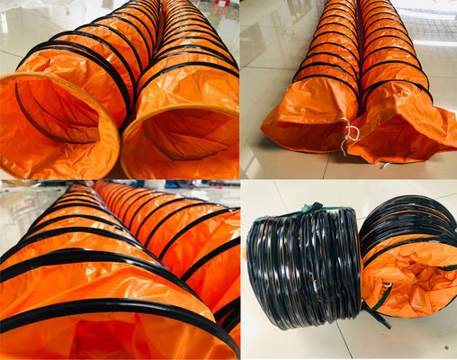 리톤 14인치 불 retardant Pvc 유연 튜팅 Hose 12인치 Pvc 공기 튜팅 Hose
