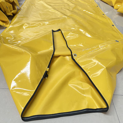 리톤 광산 및 터널용 유연한 불 retardant PVC 환기 시스템