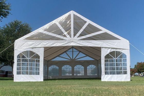 리통 방수 야외 행사 텐트 화이트 20x30m 마퀴 파티 텐트