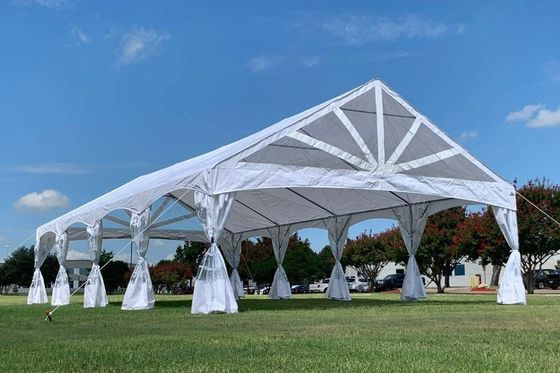 리통 방수 야외 행사 텐트 화이트 20x30m 마퀴 파티 텐트